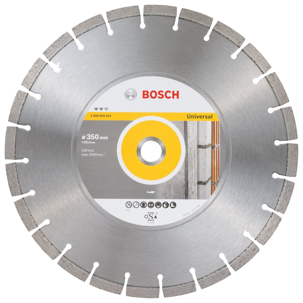 фото Диск отрезной алмазный bosch ef universal 350-25,4 2608603815