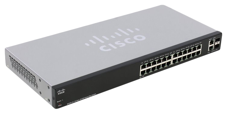 

Коммутатор Cisco SF220-24 Black, SF220