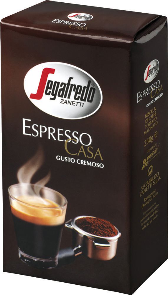 Кофе молотый Segafredo espresso casa 250 г