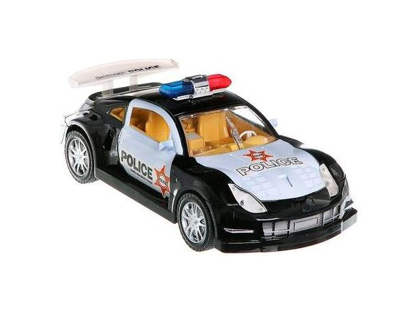 

Машинка инерционная Shenzhen toys novel specia Полиция В66412, Голубой;черный