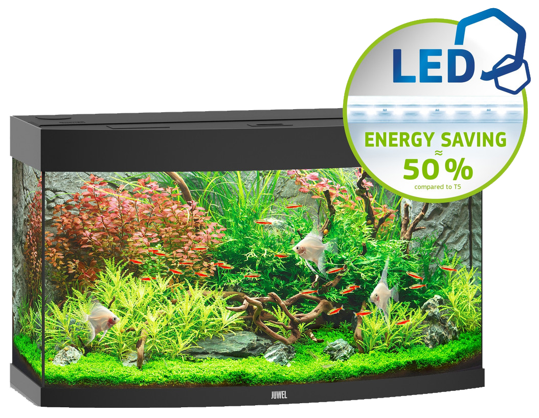

Аквариум для рыб Juwel Vision 180 LED, черный, 180 л, LED 180