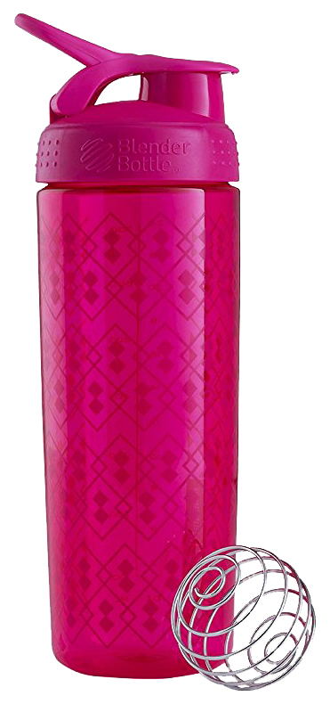 

Шейкер BlenderBottle SportMixer Sleek 828 мл geo lace pattern, SportMixer Sleek