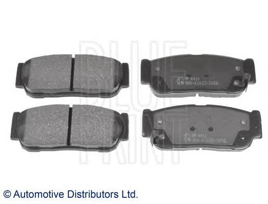 

Комплект тормозных колодок Blue Print ADG042111