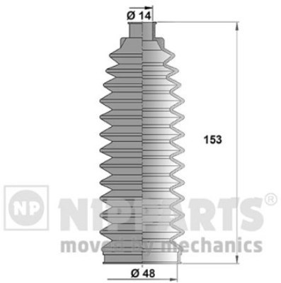 

Пыльник рулевой рейки Nipparts N2841031