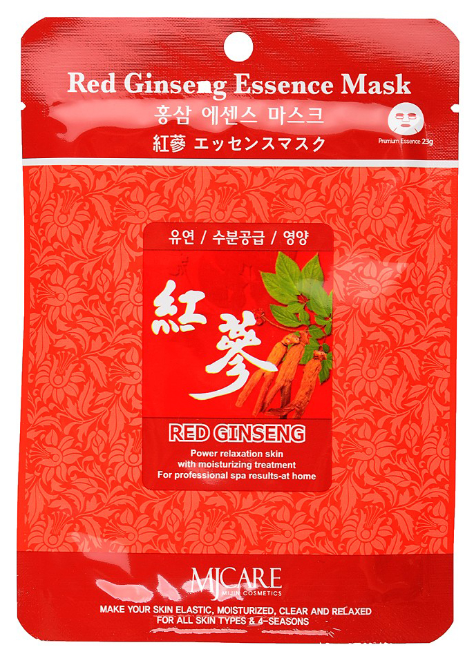 

Маска для лица Mijin Red Ginseng Essence Mask 23 г, Red Ginseng Essence Mask