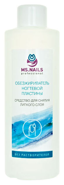 Очищающее средство для ногтей MS.Nails Обезжириватель ногтевой пластины 1 л