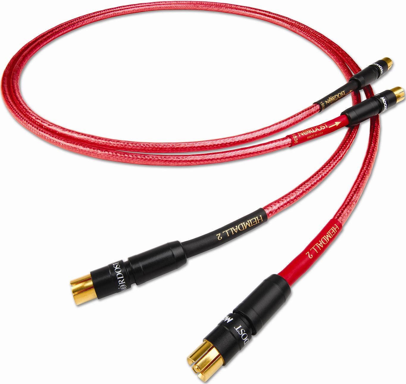 

Кабель Nordost Heimdall2 2RCA - 2RCA 0,6м Red, Heimdall2
