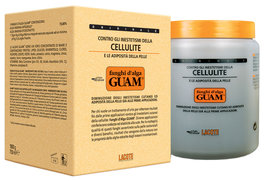 Маска для тела GUAM Cellulite Fanghi d'Alga 1000 мл