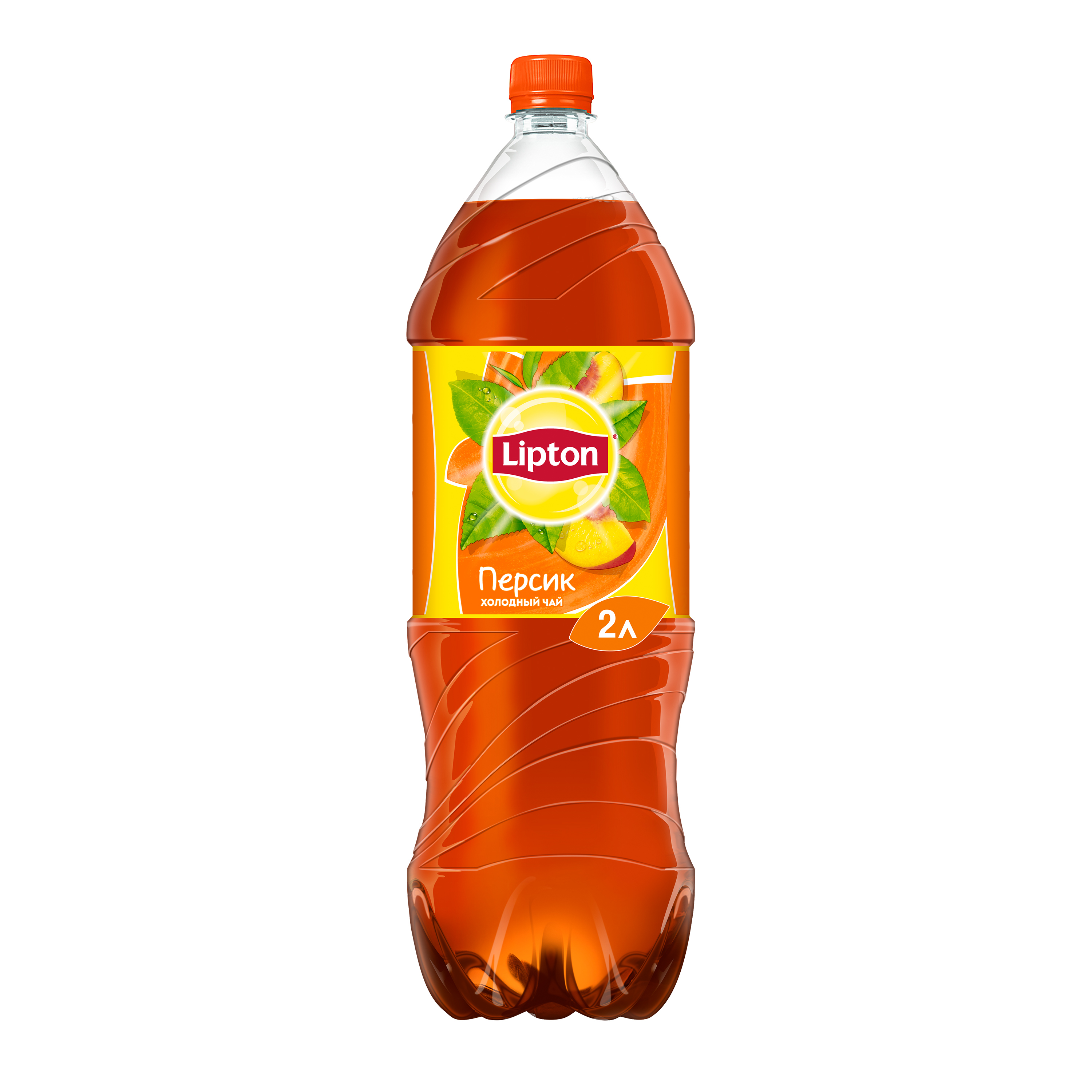 

Чай черный Lipton персик 2 л