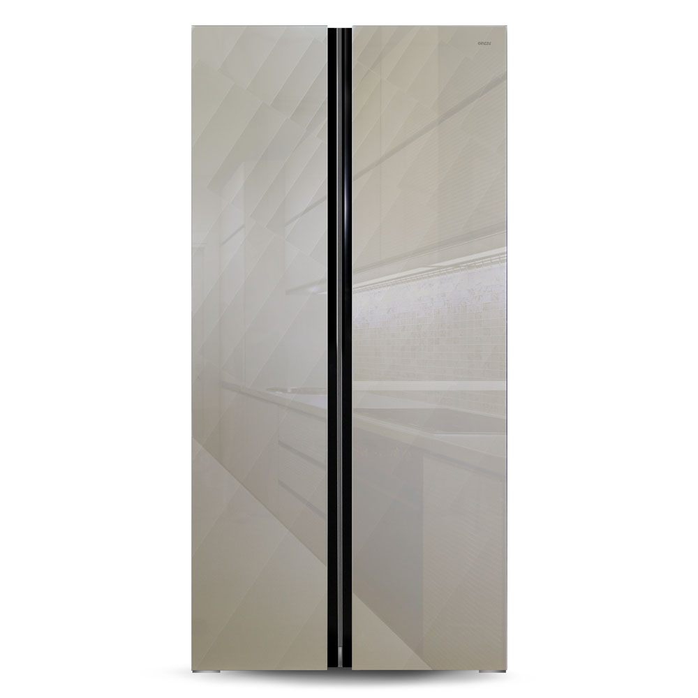 

Холодильник Side-by-Side Ginzzu NFK-462 Gold Glass, NFK-462