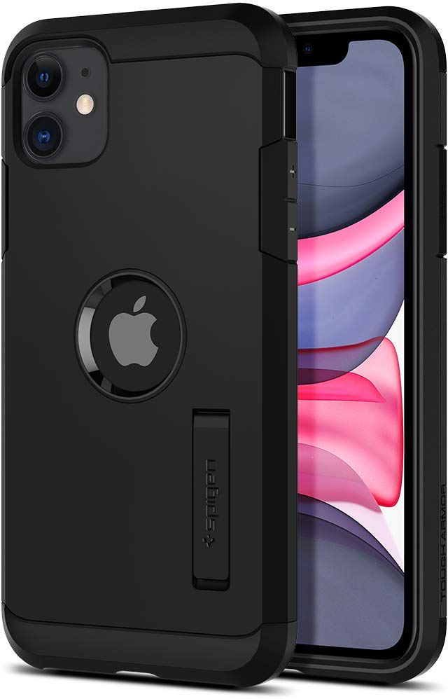 фото Чехол spigen tough armor 076cs27190 для iphone 11 black