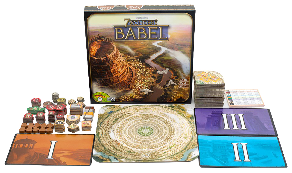 

Дополнение к игре 7 Чудес Asmodee Вавилон