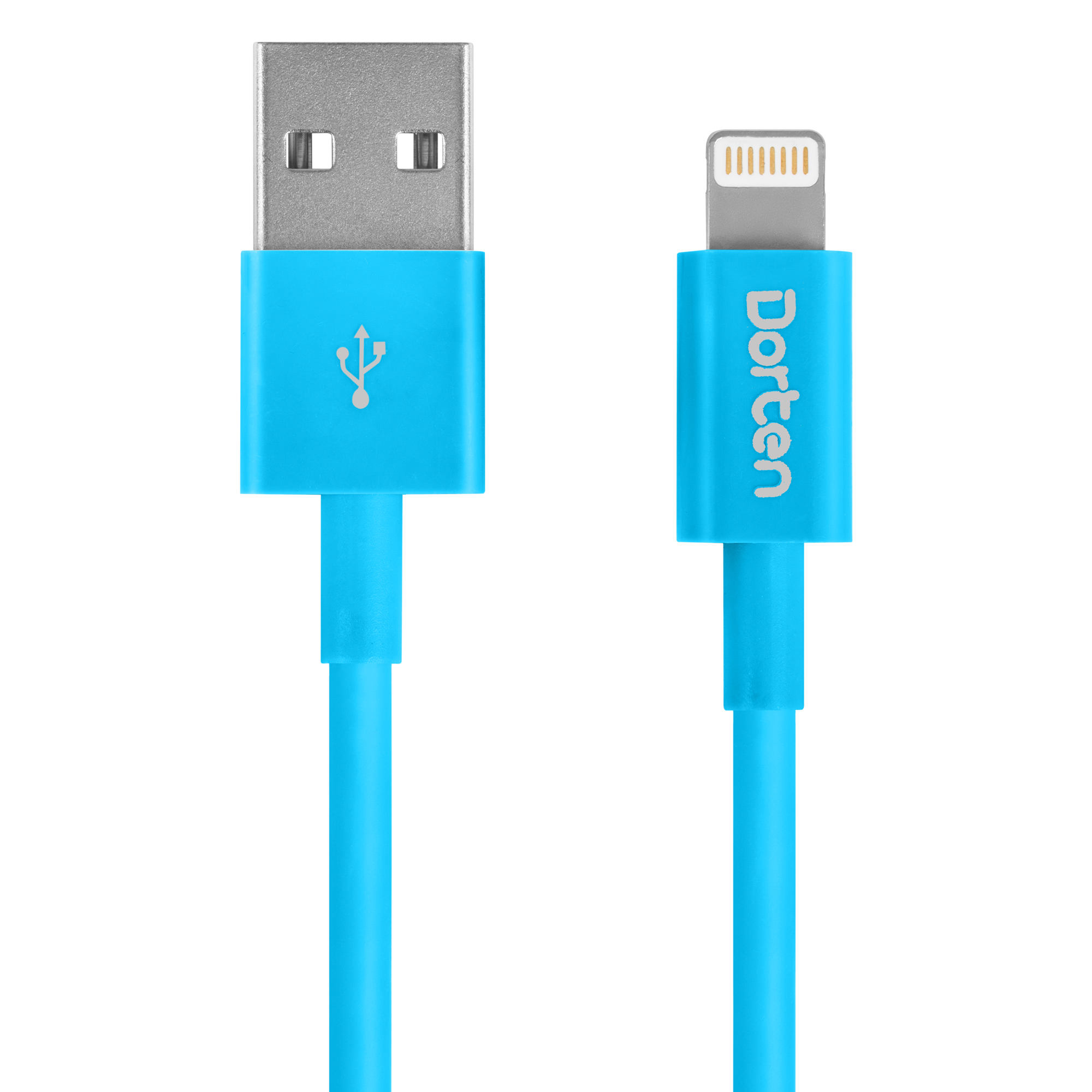 

Кабель Dorten Lightning to USB cable 0,3 м Blue, Lightning to USB cable 0,3 м Blue