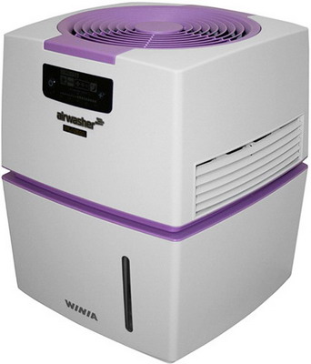 Мойка воздуха WINIA AWM-40 в цвете белый, фиолетовый.