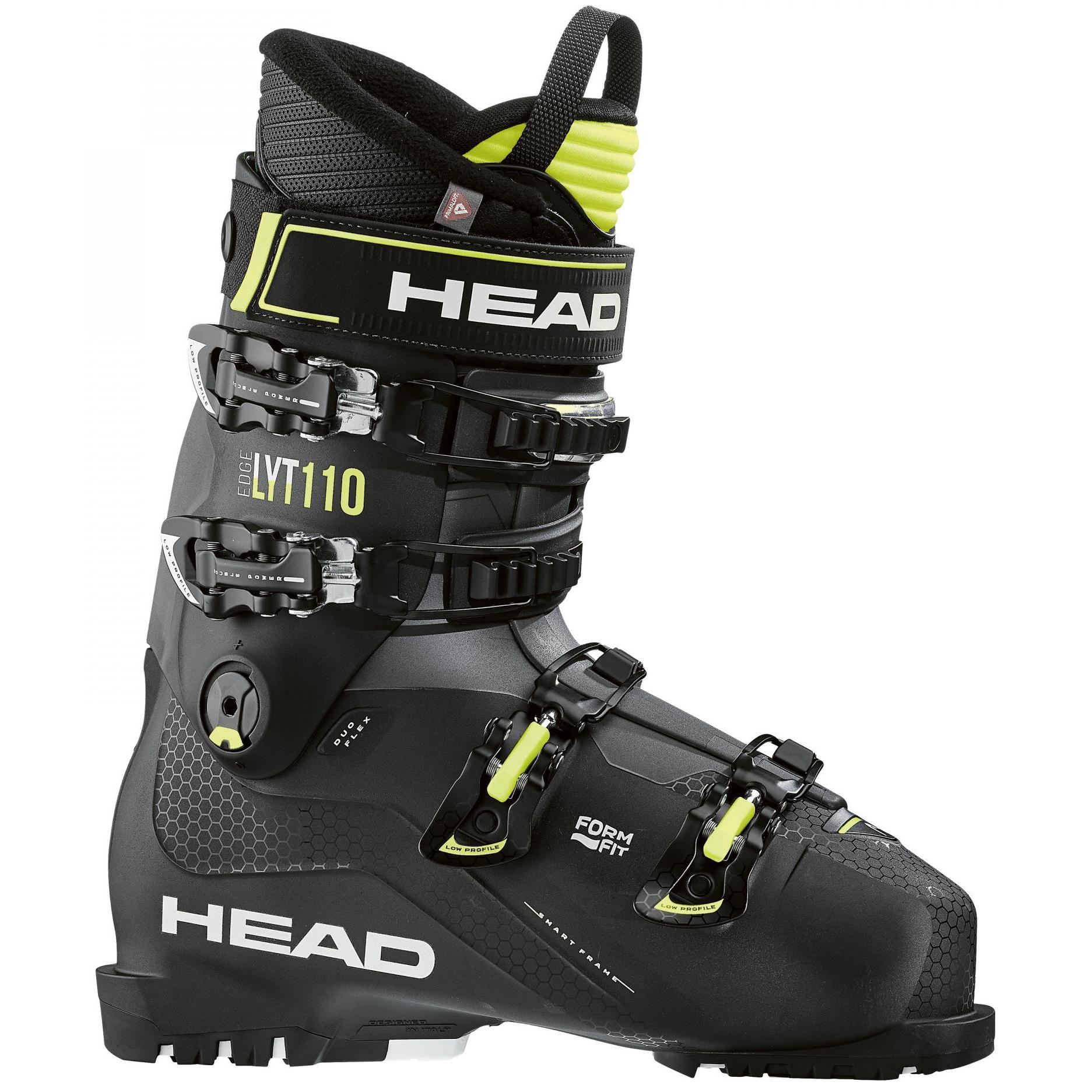 фото Горнолыжные ботинки head edge lyt 110 2020, black/yellow, 30.5