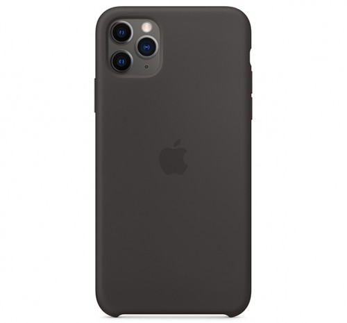 фото Чехол nobrand silicone case lux для iphone 11pro black