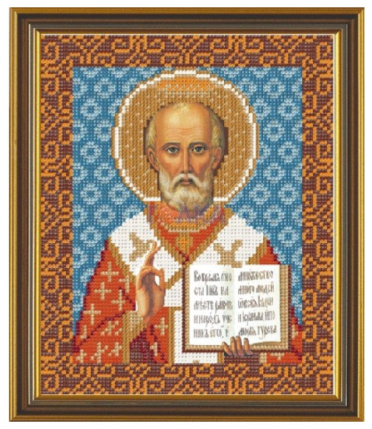 

Вышивка бисером Нова Слобода Николай Угодник С 9012