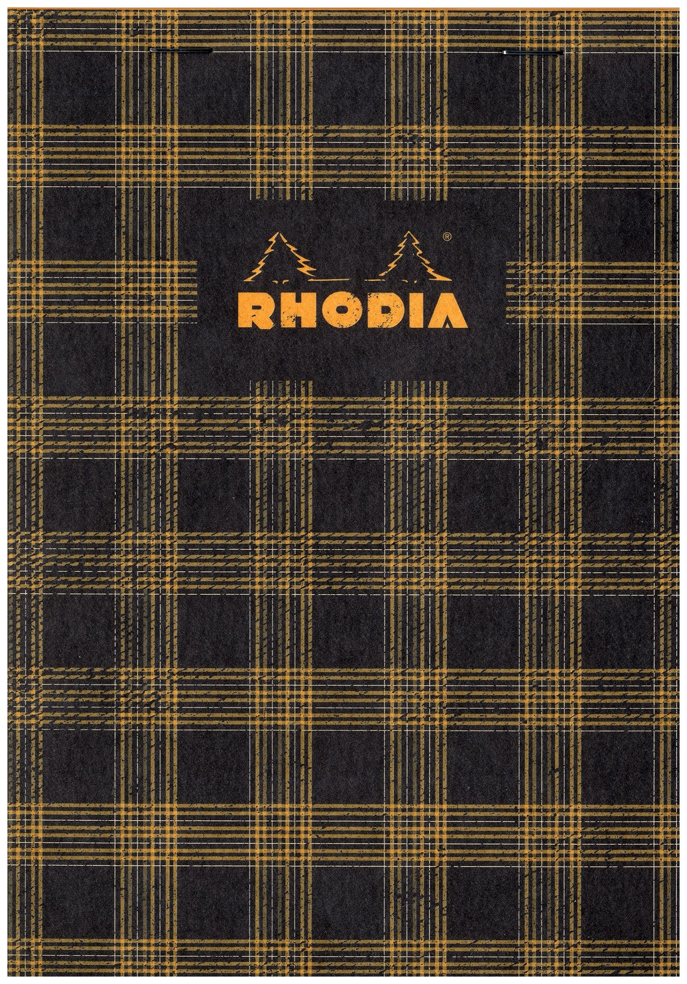 

Блокнот Heritage А5, 32 листа, в клетку, черный tartan