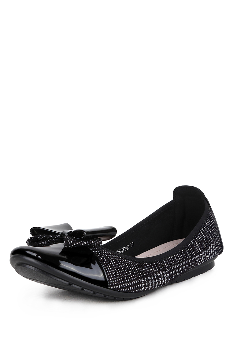 

Балетки женские T.Taccardi 28407300 черные 36 RU, Черный, 28407300