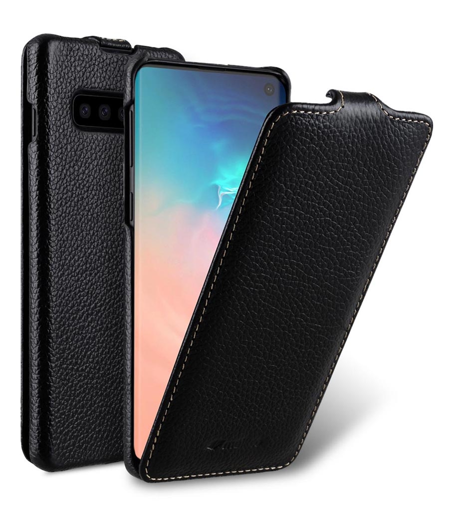 фото Чехол melkco jacka type для samsung galaxy s10 black