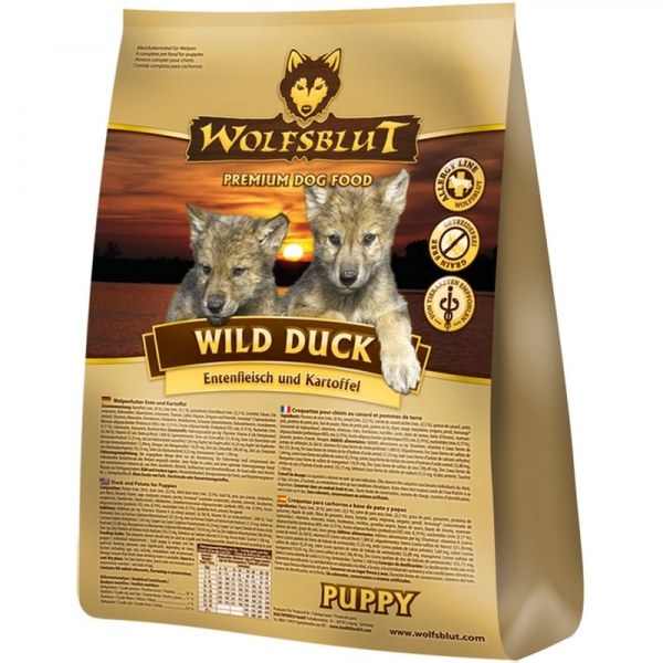 

Сухой корм для щенков Wolfsblut Wild Duck Puppy, все породы, утка, 15кг, Wild Duck Puppy