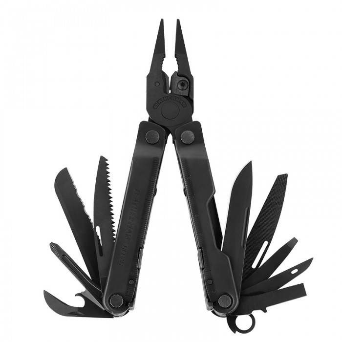 Мультитул Leatherman Rebar, черный, 17 опций