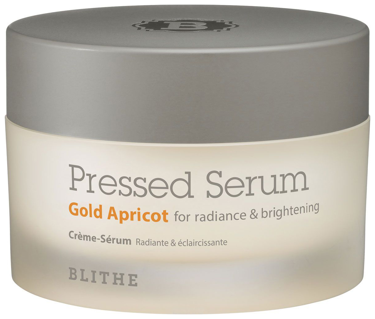 фото Сыворотка для лица blithe pressed serum crystal gold apricot