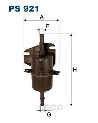 фото Фильтр топливный fiat palio 1.0-1.5 filtron арт. ps 921