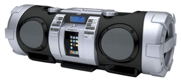 фото Магнитола jvc boomblaster rv-nb50b grey/black