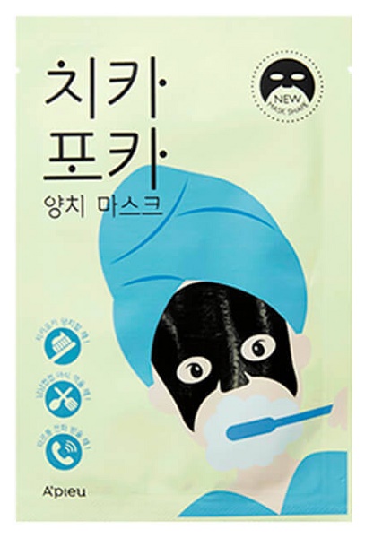 

Маска для лица A'Pieu Chi Ka Po Ka Tooth Brushing Mask 17 г