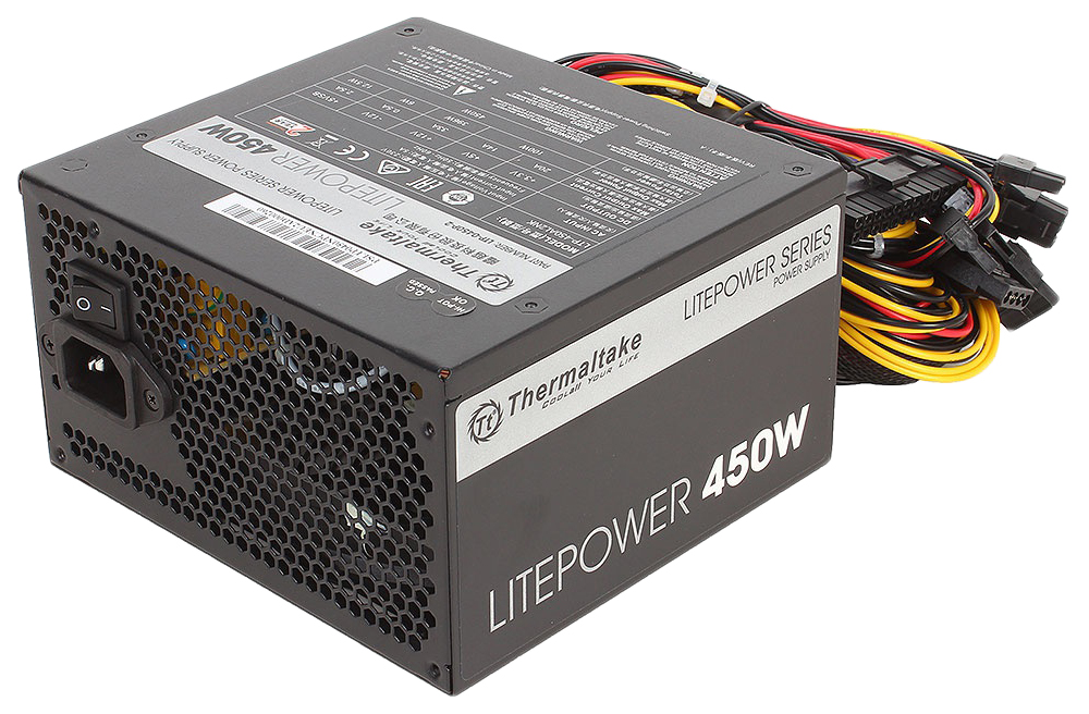 

Блок питания компьютера Thermaltake Litepower LTP-450AL2NK LTP-0450P-2, LTP-0450P-2