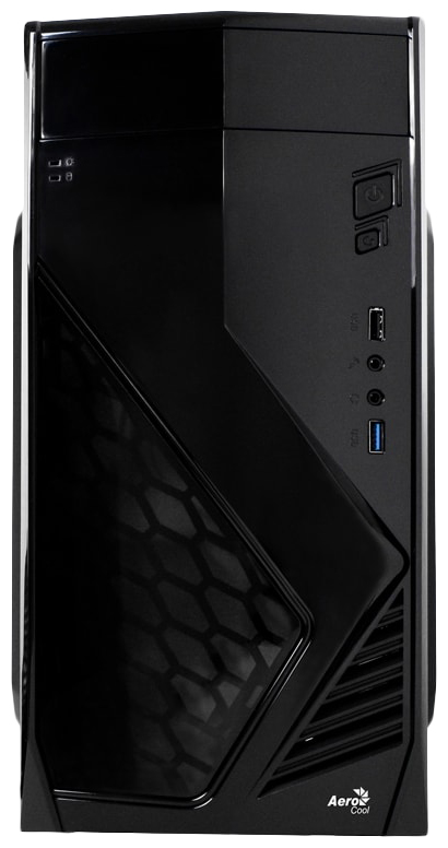 

Корпус компьютерный AeroCool Cs-102 Black, Cs-102