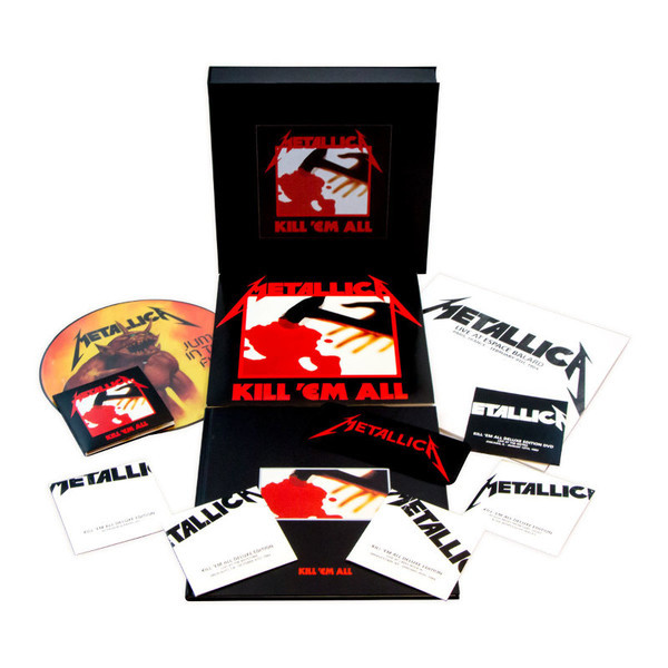 

Metallica "Kill 'Em All (Deluxe Box Set)" (4LP+5CD+DVD+BOOK)