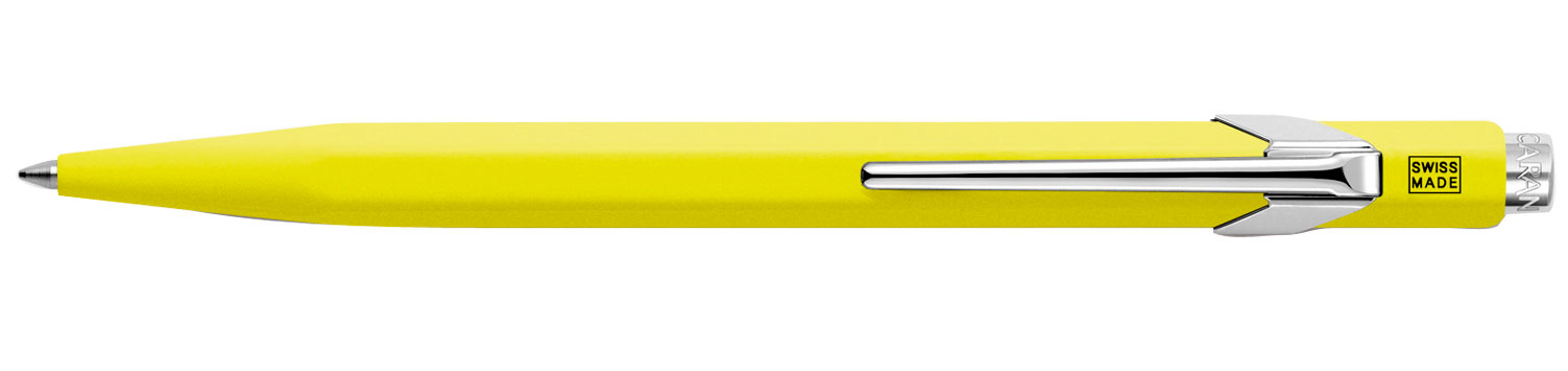 фото Carandache office 849 pop line - yellow, шариковая ручка, m caran d’ache