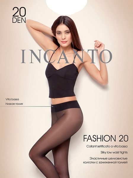 

Колготки женские Incanto Fashion 20 VB телесные 4 (L), Бежевый, Fashion 20 VB