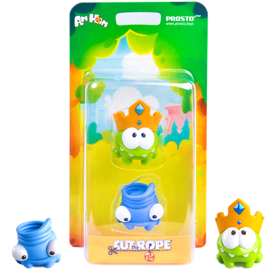 фото Фигурка prosto toys cut the rope - ам ням + тося