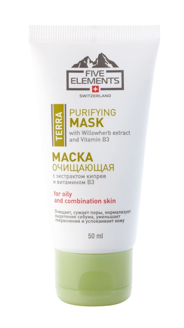 фото Маска для лица five elements terra purifying mask