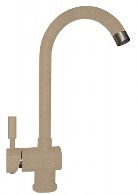 фото Смеситель для кухонной мойки flortek fk-03 31fk.03h.1110.104 бежевый