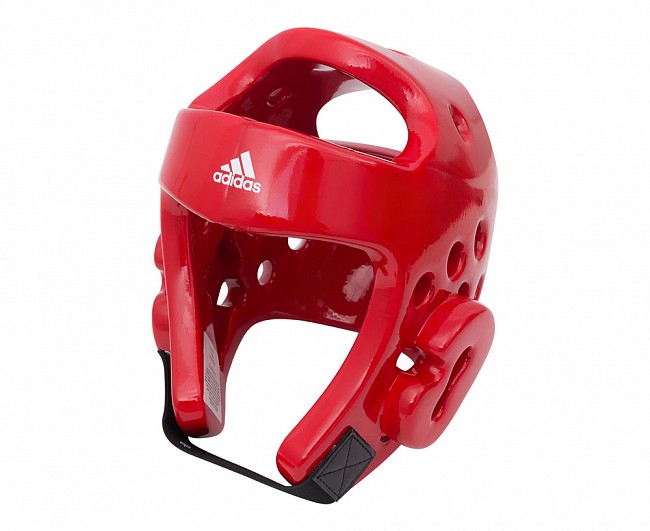 Шлем для тхэквондо Adidas Head Guard Dip Foam WT красный M