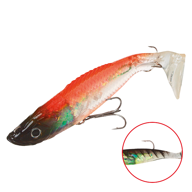 

Виброхвост для рыбалки Mikado Crystal Fish WXH-59 120 мм, 57, 2 шт., Зеленый, Crystal Fish WXH-59