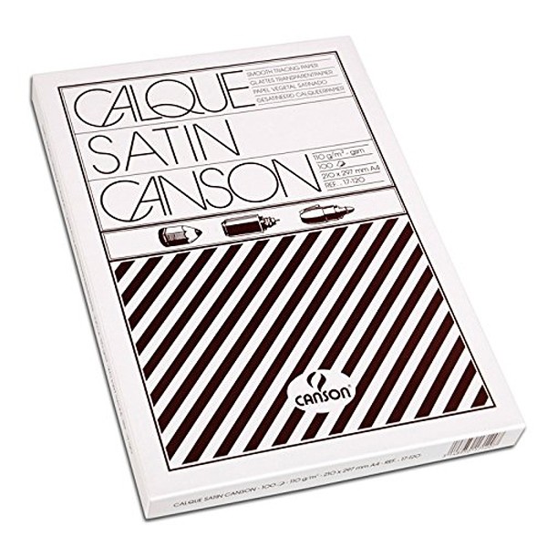 

Калька Canson 110 гр/м2 21 x 29.7 см в коробке 100 шт/уп