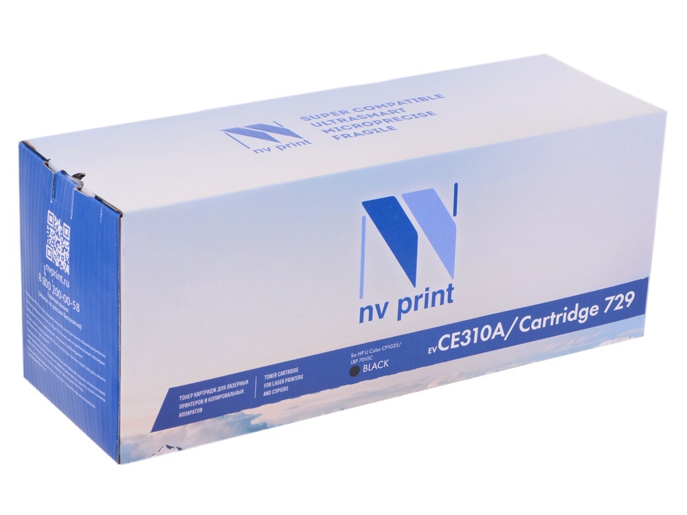 

Картридж для лазерного принтера NV Print CE310A/729BK, черный, NV-CE310A/729BK