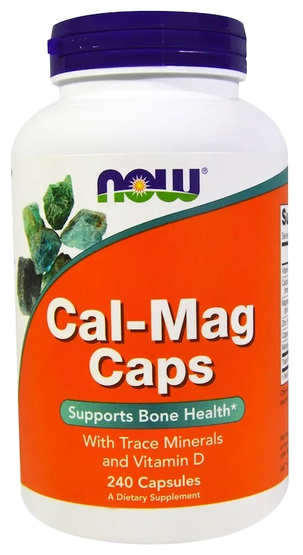 Кальций NOW Cal-Mag Caps 240 капс.