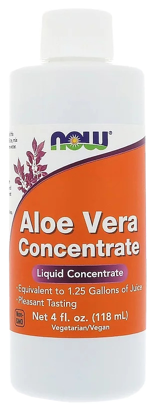 

Добавка для здоровья NOW Aloe Vera Concentrate 118 мл, Aloe Vera Concentrate