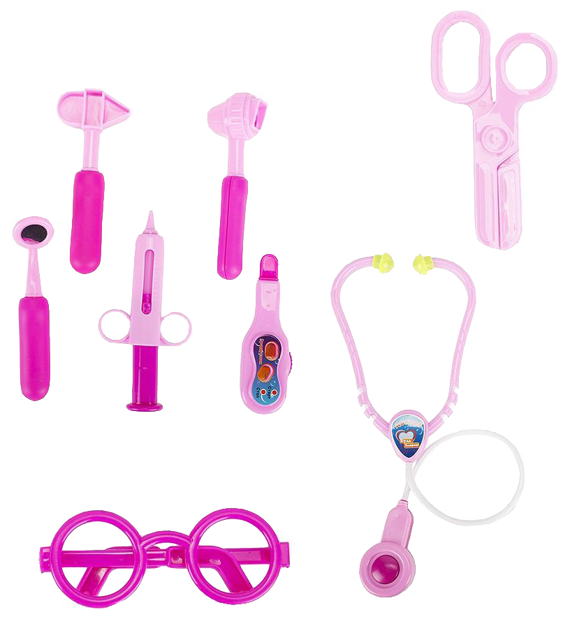 фото Игровой набор доктора doctor toys розовый shantou gepai 7757b