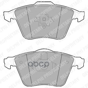 

Колодки тормозные дисковые передние комплект на ось DELPHI LP1943