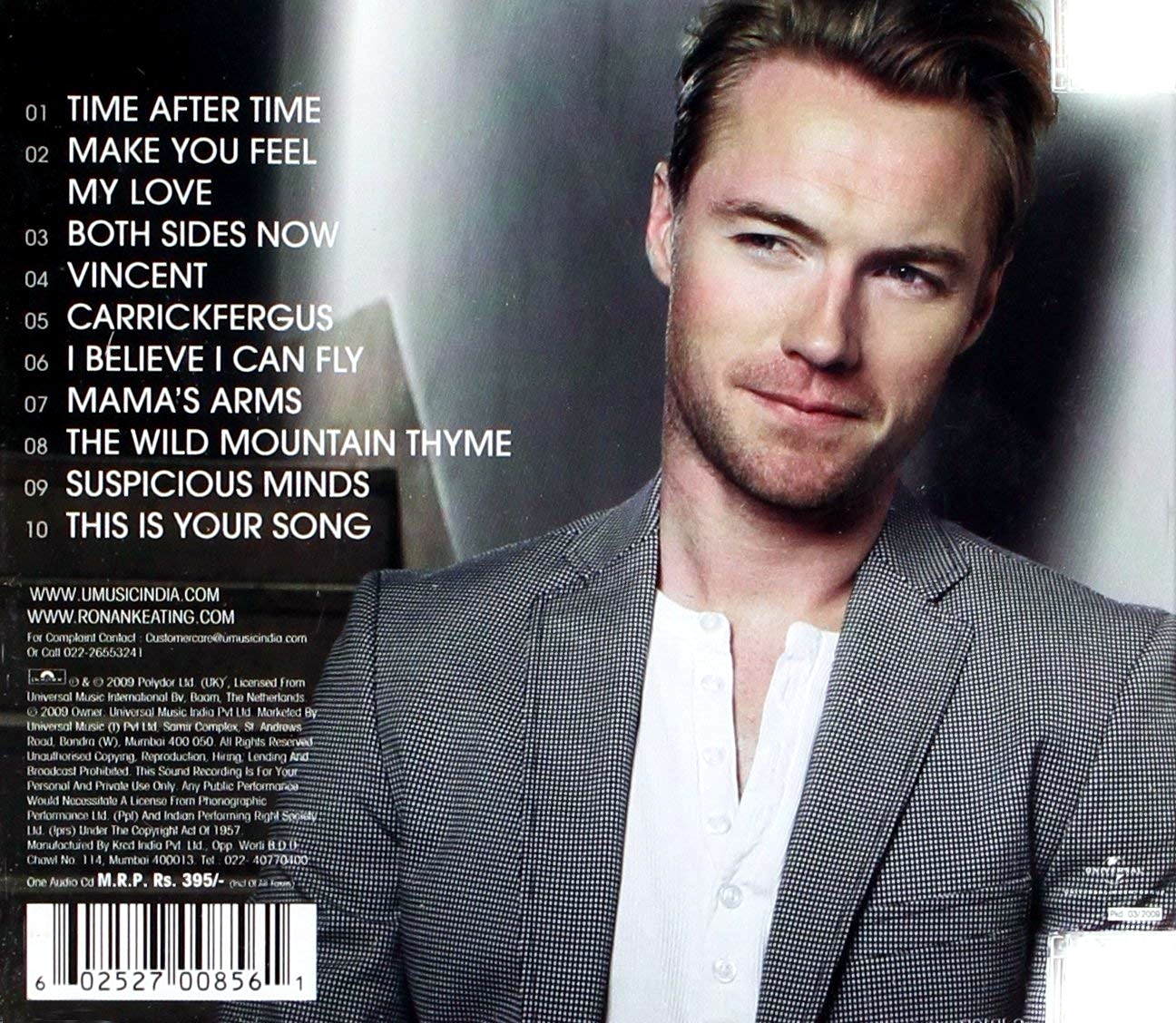 

Ronan Keating Songs For My Mother (CD)
