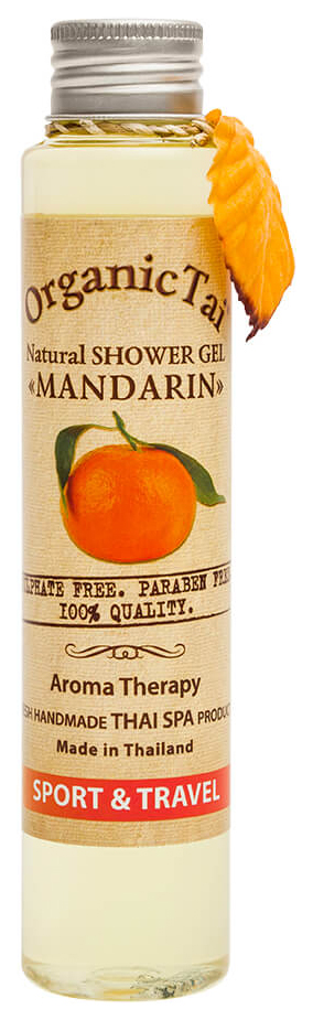 Шампунь OrganicTai MANDARIN 100 мл гель для душа ecocraft mandarin and pink pepper 250 мл