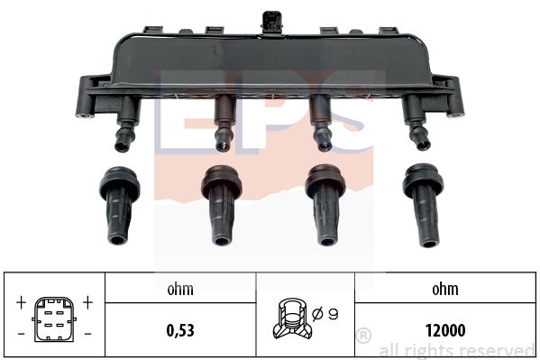 фото Катушка зажигания eps 1.970.403