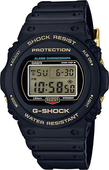 

Японские наручные часы Casio G-Shock DW-5735D-1B с хронографом, G-Shock